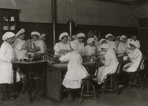 Bread Making as Mother Makes it. 1909