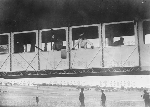 Cabin of Zeppelin airship
