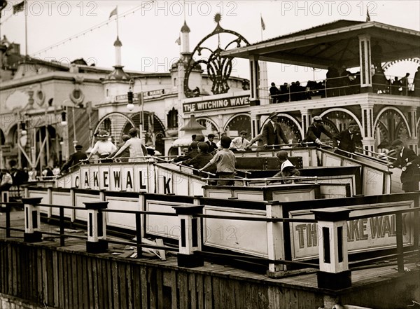 Cake Walk at Coney Island Amusement Park 1912