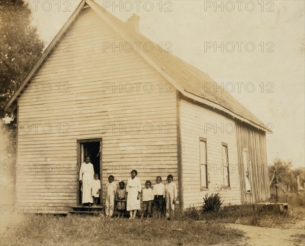 Picking Cotton in Oklahoma Fields 1916