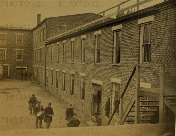 Castle Thunder Prison, Petersburg [i.e. Richmond] 1863