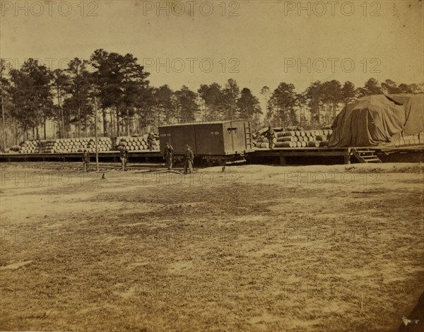 Cedar Level Station, City Point and Army Line, December, 1864 1863