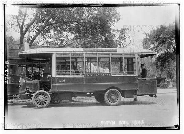 Fifth Avenue Bus, Central park bus 1912