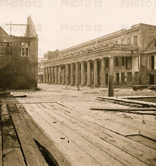 Charleston, South Carolina. Vendue Range 1865