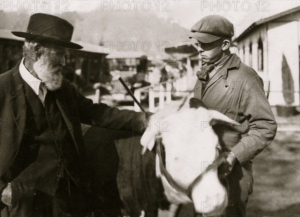 Charley Lawson, prize winner and delegate from Lewis County, to the 4 H State Fair at Charleston, W. Va., 1921