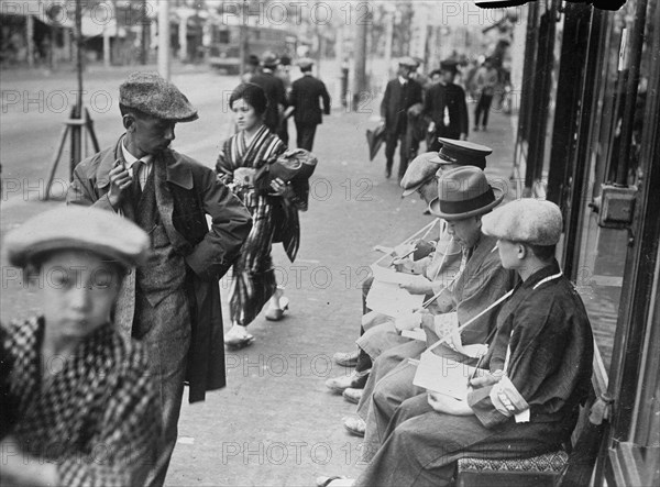 Checking Traffic in Tokyo