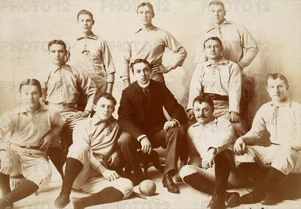 Chicago indoor baseball team 1897