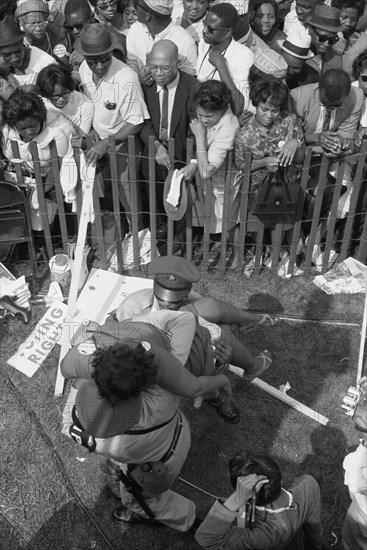 Civil rights march on Washington, D.C. 1963