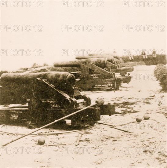 Confederate fortifications, Yorktown, Va. 1862