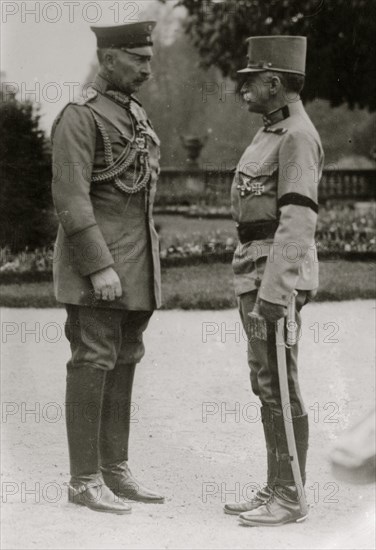 Kaiser & Gen. Conrad V. Hotzendorf