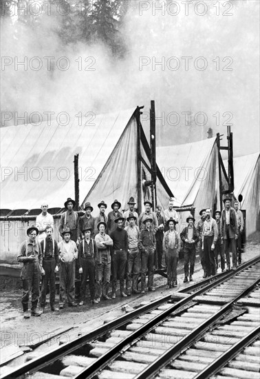 Logging Camp 1920