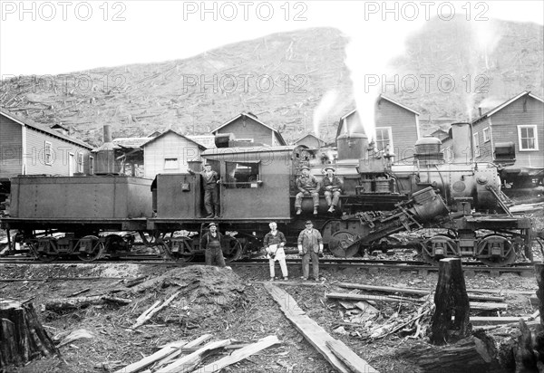 Rolling Thunder in a Clearcut Camp 1920