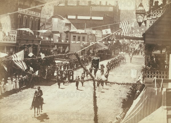 Deadwood Street Parade 1890