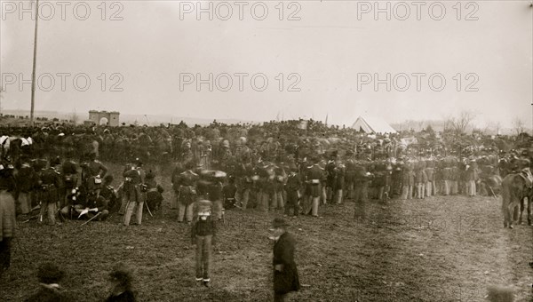 Dedication ceremonies at the Soldiers' National Cemetery, Gettysburg, Pennsylvania 1863