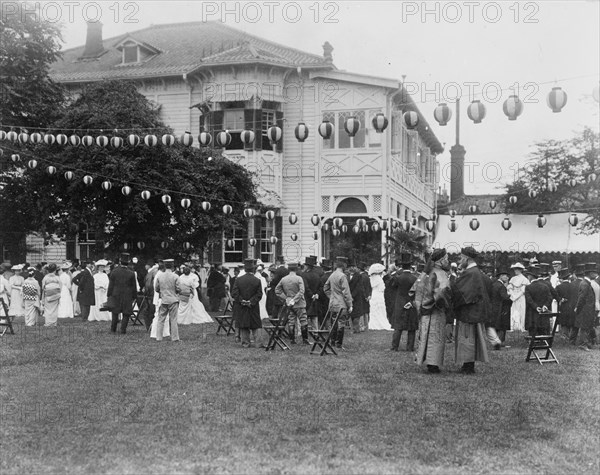 Minister Griscom's garden party 1905