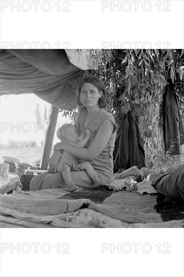 Refugees of the Drought of the Dust Bowl 1939