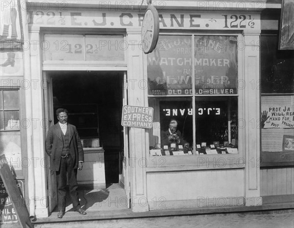 African American Watchmaker Store 1899