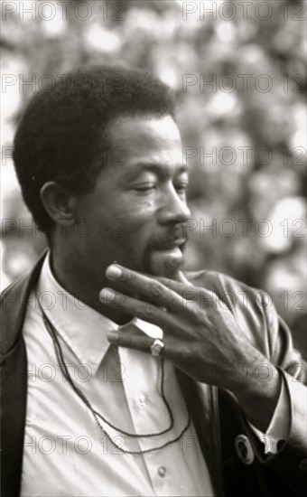 Eldridge Cleaver, Minister of Information for the Black Panther Party 1968