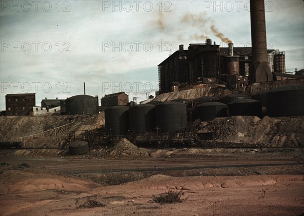 Copper mining and sulfuric acid plant, Copperhill], Tenn. 1939