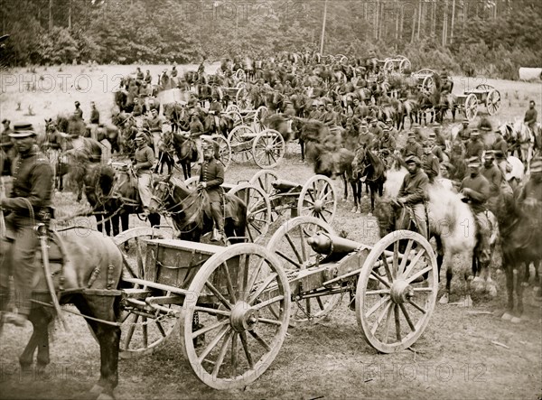 Fair Oaks, Va., vicinity. Horatio G. Gibson's C and G Batteries 1862