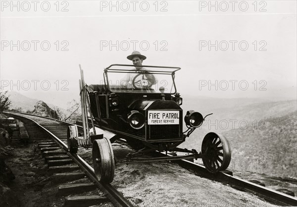 Fire patrol of our forestry service 1916