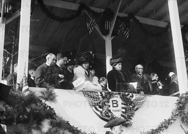 French and Japanese ambassadors and their wives