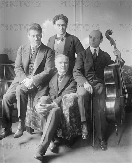 Fritz Kreisler, Pablo Casals, Damrosch & Bauer