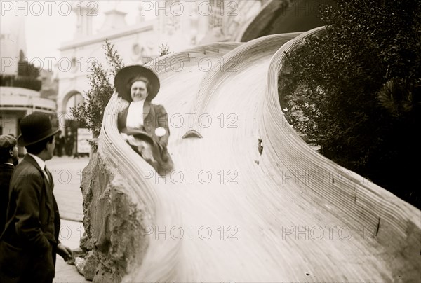 Razzle Dazzle ride at Coney Island N.Y.