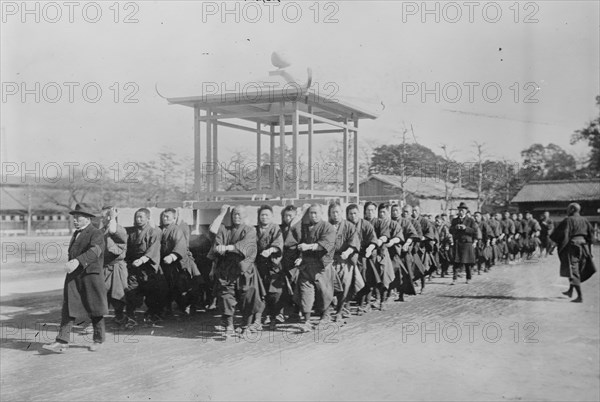 Funeral Cortege for Japanese Emperor Mutsuhito 1912