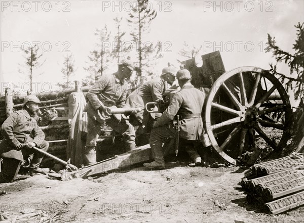 German Battery in Galicia