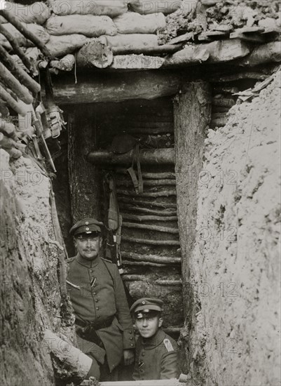 German Bomb - proof shelter, 5 yards deep