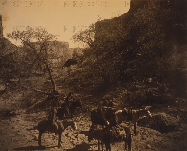 In the Canyon's depth 1904