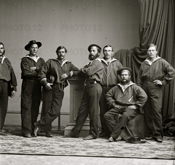 Group of Sailors, U.S.N. 1864