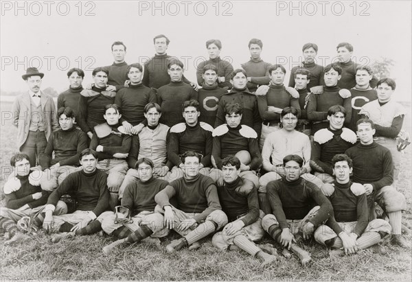 Indian foot ball teams 1898