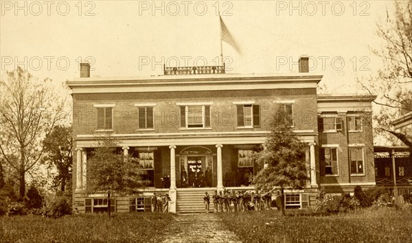 Head Quarters of Gen. G.L. Hartsuff 1863