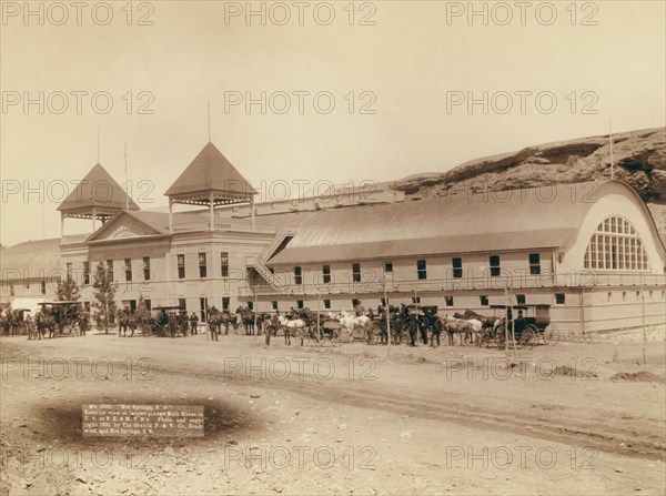 Hot Springs Bath House 1890