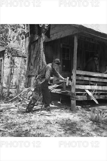 Furniture maker in the Ozarks 1938