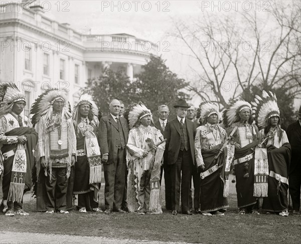 Indian Republican club from Rosebud Reservation, S.D 1925