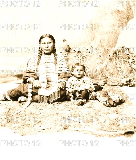 Pine Ridge agency Indians 1907