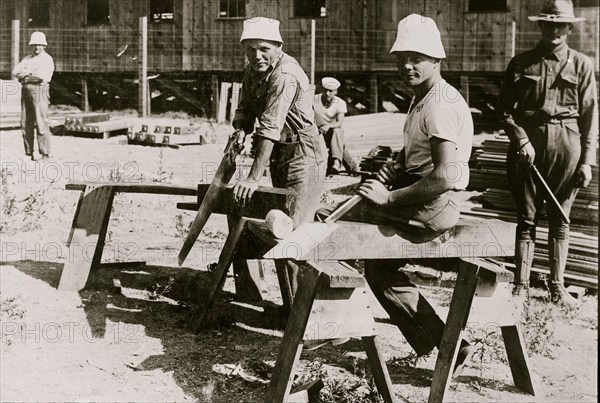 Interned Germans Building. barracks 1918