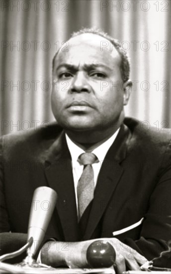 James Farmer at a meeting of American Society of Newspaper Editors 1964