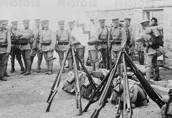 Japanese Soldiers in Manchuria 1919