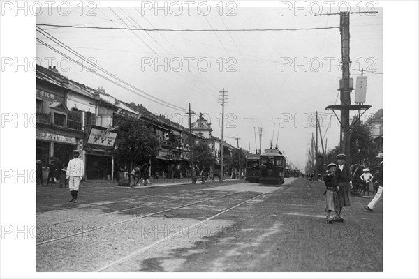 Tokyo Cable Cars 1905