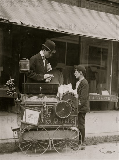 Joseph Severio, Italian Peanut vendor. 11 years of age. 1910