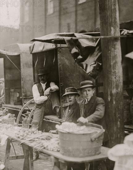 Karl Witklwskr. 11 years of age. 1 year at work. Works of own choice & sells vegetables.  1910