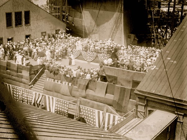 Launching party -- ARIZONA 1916