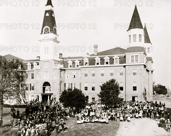 Main building of Claflin University, Orangeburg, S.C. 1899