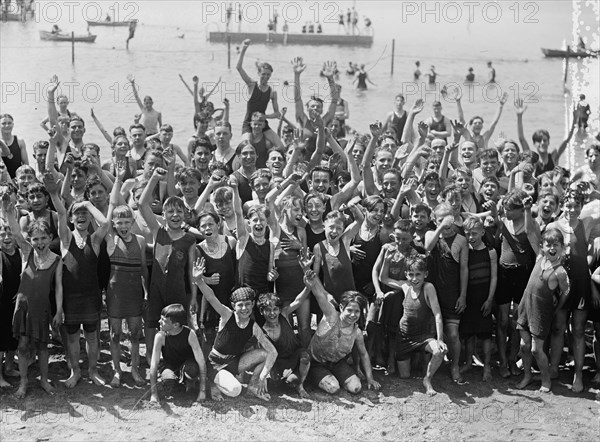 Opening of a Bathing Beach 1923