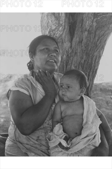 Mexican mother in California. 1935