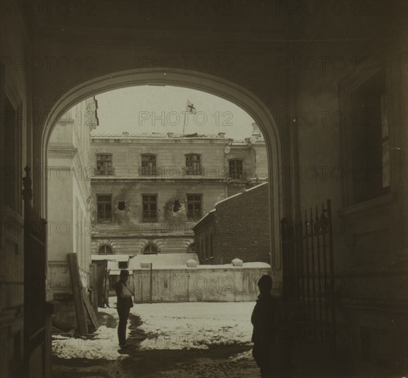 Military hospital in Port Arthur during the great siege 1905